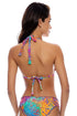 Luli Fama Wild Waters Triangle Halter Top